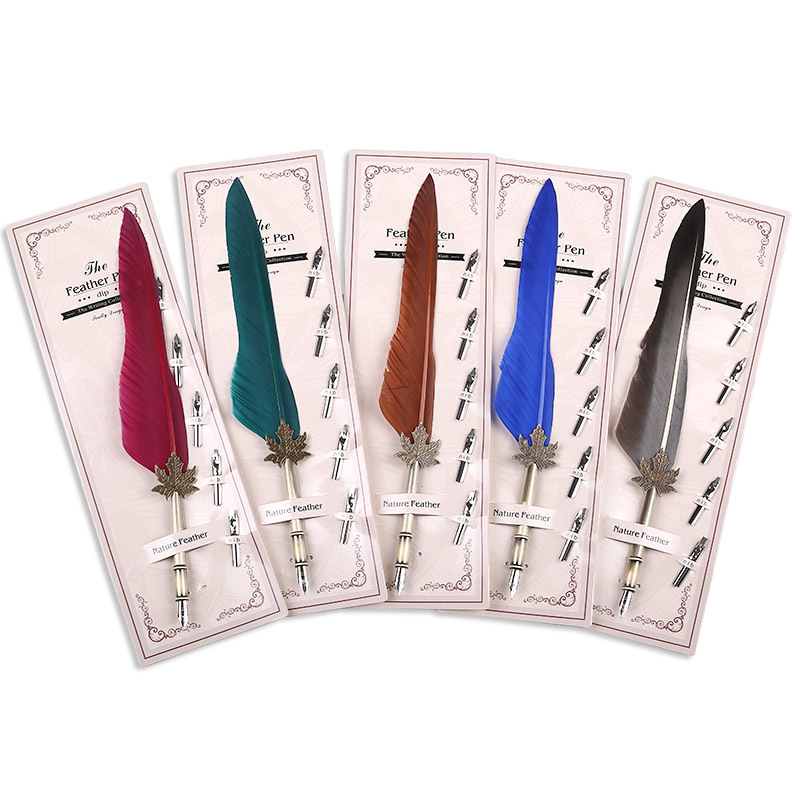 Colorful Feather Quill D