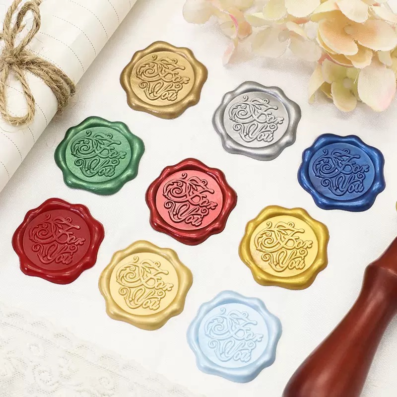 For You Wax Seal Sticker